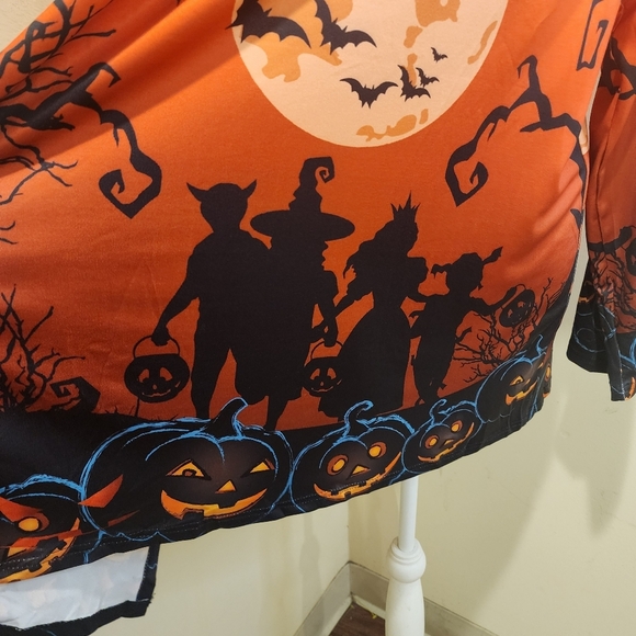 Open Front Halloween Cardigan Size L - Picture 6 of 11